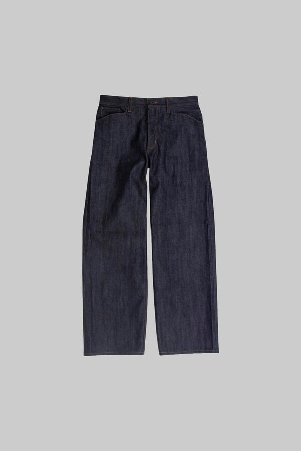 dark blue denim jeans grey background